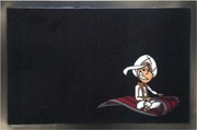 Ďakujeme za dôveru - dizajnová rohožka ZADARMO, 40x60, čierna, Mercury Flooring