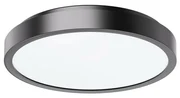 Rabalux 71252 kúpeľňové stropné LED svietidlo Samira 25 cm, čierna