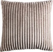 Dekoračný vankúš Prag 45x45 cm, šedohnedý%