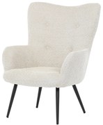 Kreslo ušiak CRM2, krémová