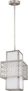 XXXLutz ZÁVESNÉ SVIETIDLO, 20.3/45.1 cm Elstead Lighting - Interiérové svietidlá - 009093106003