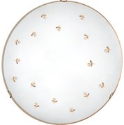 Kolarz 731.13.4.160- Nástenné svietidlo NONNA 3xE27/60W/230V priemer 50 cm kvet ružové zlato