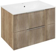 Sapho Sapho, CIRASA umývadlová skrinka 69,8x52x46cm, dub Alabama strip/dub alabama, CR701-2322