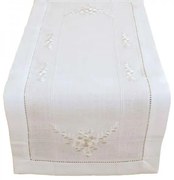 Obrus Biely kvet 40x90 cm