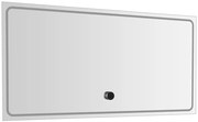 Sapho Sapho, GEMINI zrkadlo s LED osvetlením 120x60cm, chytré funkcie, GM120K