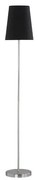 Wofi 3329.01.10.6000 - Stojacia lampa FYNN 1xE27/60W/230V čierna