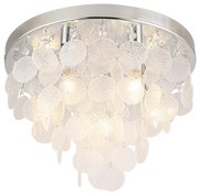 Zuma Line 18365L - Prisadený luster PARDO 5xE14/40W/230V chróm