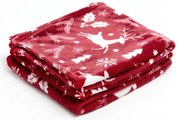 Deka RODA červená, so sobmi 866109