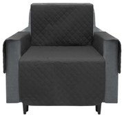 Poťah na kreslo PARIS čierny