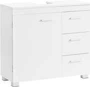 Skrinka pod umývadlo IVY, 30x70x64cm, biela Vasagle