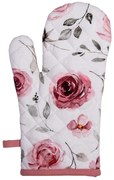 Bavlnená chňapka-rukavica s ružami Rustic Rose - 18*30 cm