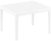 SKY S konferenčný záhradný stôl white