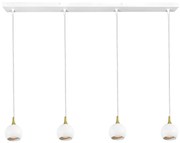 Lucide 09434/04/31 - Luster na lanku FAVORI 4xGU10/5W/230V biela