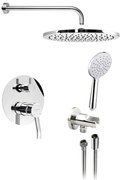 Sapho Sapho, LUKA podomietkový sprchový set s pákovou batériou, 2 výstupy, chróm, LK43-21