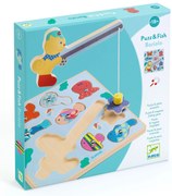 Puzz & Fish – drevená vkladačka a rybárska hra v jednom - Bariolo