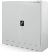 Kancelárska skriňa Beata kovová šedý