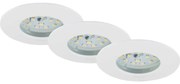 Briloner 7231-036 -SADA 3x LED Kúpeľňové podhľadové svietidlo LED/5,5W/230V IP44