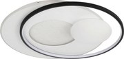 XXXLutz STROPNÉ LED SVIETIDLO, 58/50/10,5 cm Novel - Interiérové svietidlá - 0060330015