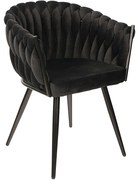 Stolička Asti čierna