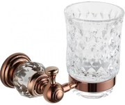 Mexen Estela pohár na zubné kefky, zlatoružová- 7011538-60