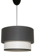 Závesný luster SP286 antracitová, biela