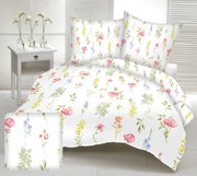 Obliečky krepové Rimini TiaHome - 1x Vankúš 90x70cm, 1x Paplón 140x200cm