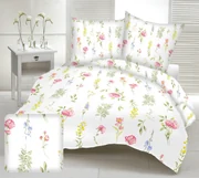 Obliečky krepové Rimini TiaHome - 1x Vankúš 90x70cm, 1x Paplón 140x200cm