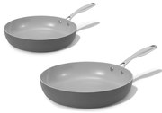 Elmich Základná sada keramických panvíc Vital tmavo šedá, 2 ks