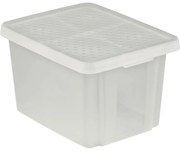 Curver Úložný box ESSENTIALS 26l s vekom priehľadný
