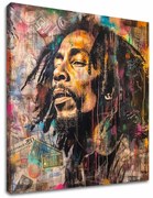 Obraz Bob Marley - Reggae umelec | 100% originál domaľovaný akrylom