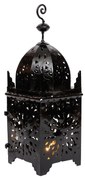 Orientálny lampáš Firyal čierny 50cm