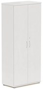 Vysoká skriňa Visio 80 x 38,5 x 183,5 cm, biela