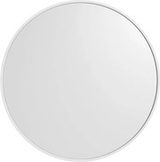 Sapho Sapho, NOTION SLIM guľaté zrkadlo v ráme, priemer 50cm, biela matná, NT500W