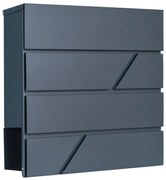 Poštová schránka Tove antracitová