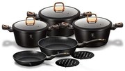 Berlinger Haus 10-dielna sada riadu Black Rose Collection