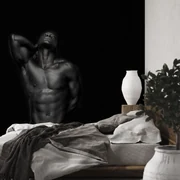 Fototapeta - Portrét afrického muža (147x102 cm)