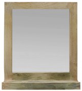 Zrkadlo Hina 70x80 indický masív mango Mango natural