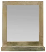 Zrkadlo Hina 70x80 indický masív mango Mango natural