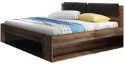 Posteľ s úložným priestorom Galaxy 51 dub manastery