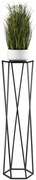 Květinový stojan LOFTSTYLE III 100 cm černý