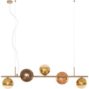 Redo 01-2780 - Luster na lanku ROY 6xG9/10W/230V