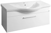 Aqualine Aqualine, AKIRA umyvadlová skrinka 96x42x34cm, biela, AK210