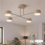 Brilagi - LED prisadený luster MONO 4xGX53/30W/230V béžový