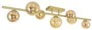 Brilagi - LED Prisadený luster MILLA 7xG9/3W/230V zlatá