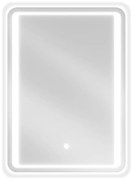 Mexen Zusa, LED kúpeľňové zrkadlo s podsvietením 50x70 cm, 6000K, ochrana proti zahmlievaniu, 9808-050-070-611-00