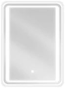Mexen Zusa, LED kúpeľňové zrkadlo s podsvietením 50x70 cm, 6000K, ochrana proti zahmlievaniu, 9808-050-070-611-00