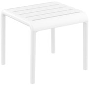 PARIS PRÍRUČNÝ ZÁHRADNÝ STOLÍK white