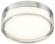 Redo 01-3725 - LED Stropné svietidlo FRISBI LED/8W/230V IP44 chróm