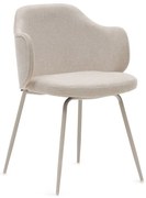 Béžové jedálenské stoličky v súprave 2 ks Yunia – Kave Home