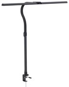 Stolná LED lampa ALVARO, svorka, diaľkový ovládač